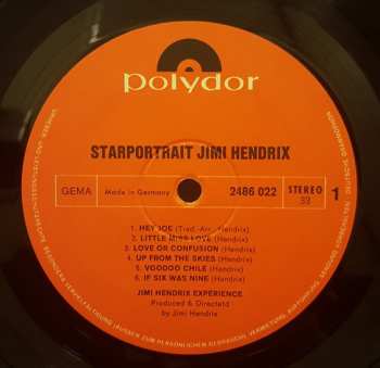 2LP/Dobozkészlet The Jimi Hendrix Experience: Starportrait Jimi Hendrix