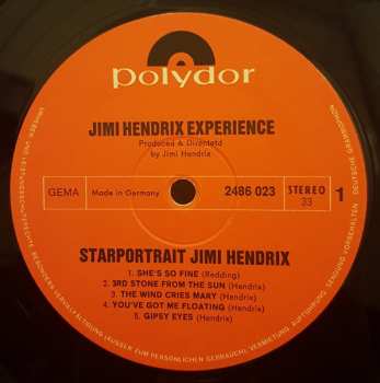 2LP/Dobozkészlet The Jimi Hendrix Experience: Starportrait Jimi Hendrix
