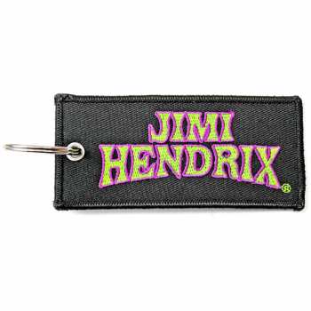 Merch Jimi Hendrix: Kulcstartó Arched Logo Jimi Hendrix 