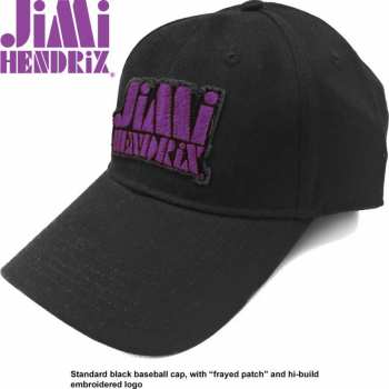 Merch Jimi Hendrix: Kšiltovka Purple Stencil Logo Jimi Hendrix