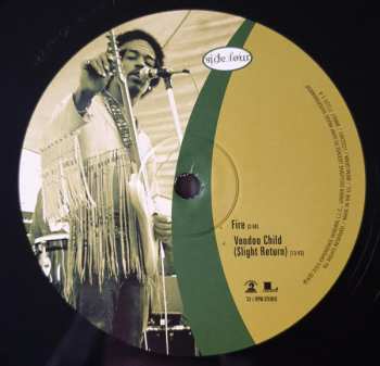 3LP Jimi Hendrix: Live At Woodstock