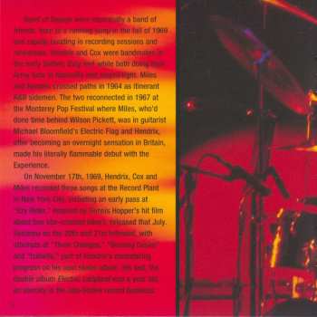 SACD Jimi Hendrix: Machine Gun: The Fillmore East First Show 12/31/1969 