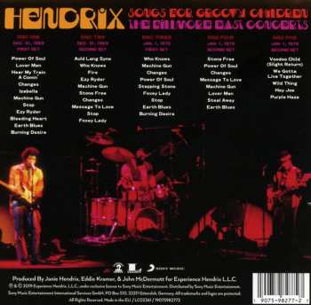 5CD Jimi Hendrix: Songs For Groovy Children (The Fillmore East Concerts)