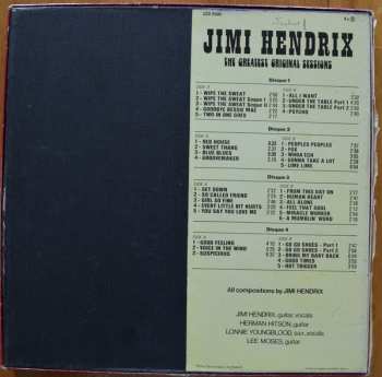 4LP/Dobozkészlet Jimi Hendrix: The Greatest Original Sessions