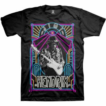 Merch Jimi Hendrix: Tričko Electric Ladyland Neon  S