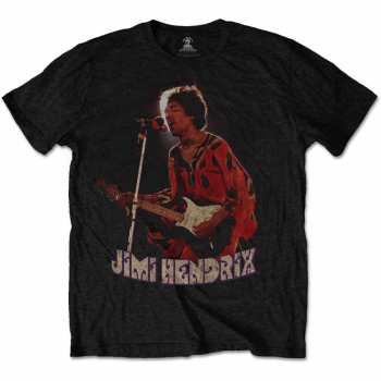 Merch Jimi Hendrix: Tričko Orange Kaftan  S