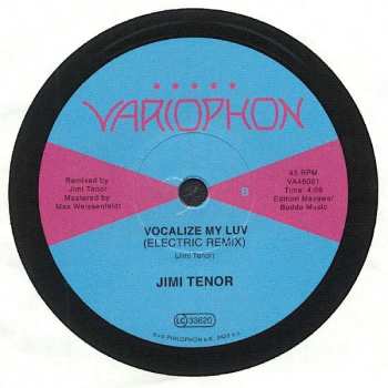 SP Jimi Tenor: Mysteria / Vocalize My Luv (Electric Remix)