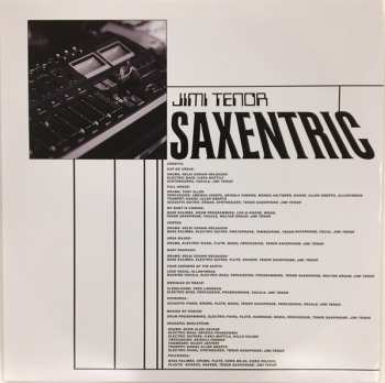 LP Jimi Tenor: Saxentric