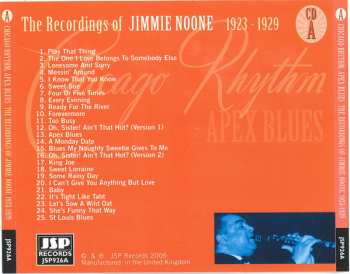 4CD Jimmie Noone: Chicago Rhythm - Apex Blues (The Recordings Of Jimmie Noone 1923-1943)