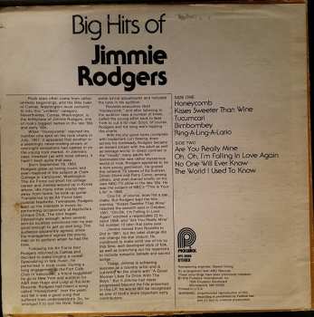 LP Jimmie Rodgers: Big Hits Of Jimmie Rodgers