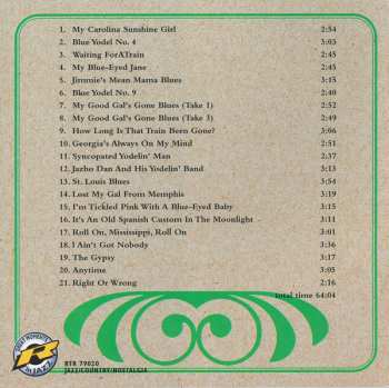 CD Jimmie Rodgers: Blue Yodelers - With Red Hot Accompanists, 1928-1936