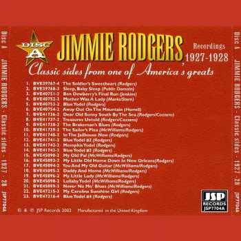 5CD/Dobozkészlet Jimmie Rodgers: Recordings 1927-1933