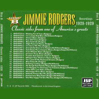 5CD/Dobozkészlet Jimmie Rodgers: Recordings 1927-1933