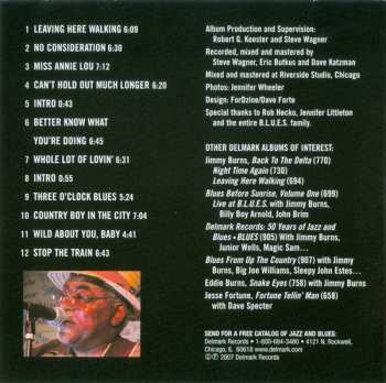 CD Jimmy Burns: Live At B.L.U.E.S