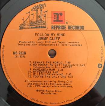 LP Jimmy Cliff: Follow My Mind