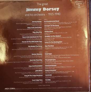 2LP Jimmy Dorsey And His Orchestra: The Great Jimmy Dorsey And His Orchestra 1935 - 1940