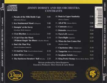 CD Jimmy Dorsey And His Orchestra: Contrasts