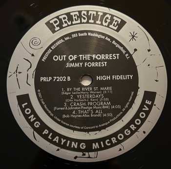 LP Jimmy Forrest: Out Of The Forrest