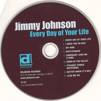 CD Jimmy Johnson: Every Day of Your Life