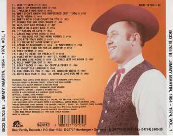 5CD/Dobozkészlet Jimmy Martin: Jimmy Martin And The Sunny Mountain Boys