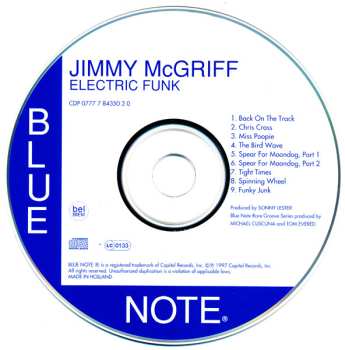 CD Jimmy McGriff: Electric Funk