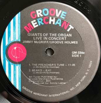 2LP Jimmy McGriff: Giants Of The Organ In Concert