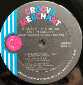 2LP Jimmy McGriff: Giants Of The Organ In Concert