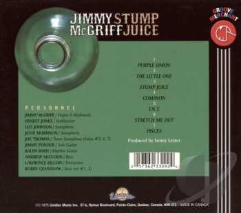 CD Jimmy McGriff: Stump Juice