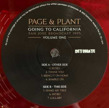 2LP Jimmy Page: Going To California Vol 1
