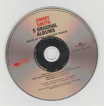 5CD/Dobozkészlet Jimmy Smith: 5 Original Albums