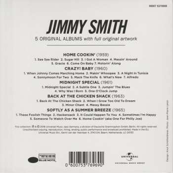 5CD/Dobozkészlet Jimmy Smith: 5 Original Albums