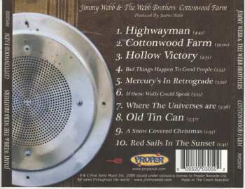 CD Jimmy Webb & The Webb Brothers: Cottonwood Farm