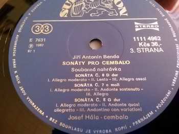 3LP/Dobozkészlet Josef Hála: Sonate 1 - 16