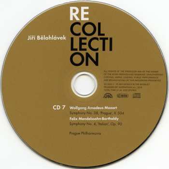 8CD/Dobozkészlet The Czech Philharmonic Orchestra: Recollection