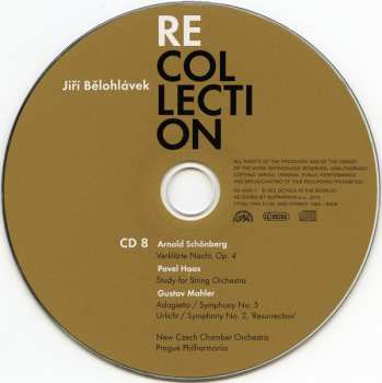 8CD/Dobozkészlet The Czech Philharmonic Orchestra: Recollection