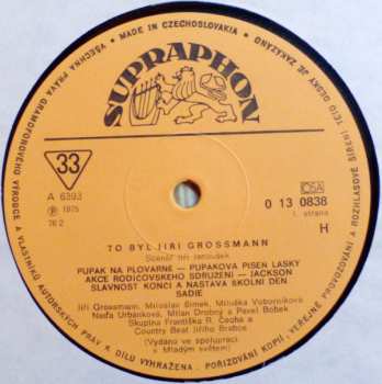 LP Jiří Grossmann: To Byl Jiří Grossmann