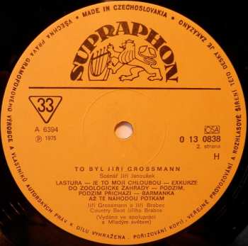 LP Jiří Grossmann: To Byl Jiří Grossmann