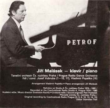 CD Jiří Malásek: Romantický Klavír Jiřího Maláska 1973-1983 (Romantic Piano Of Jiří Malásek 1973-1983)