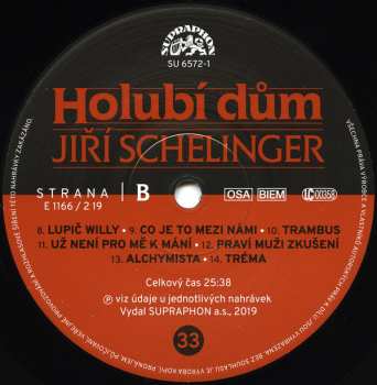 LP Jiří Schelinger: Holubí Dům
