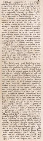 LP Jiří Schelinger: Nemám Hlas Jako Zvon