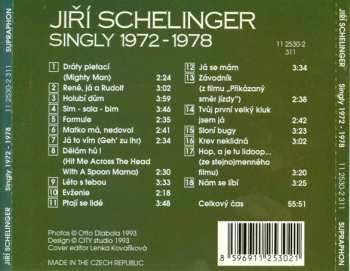 CD Jiří Schelinger: Singly 1972 - 1978