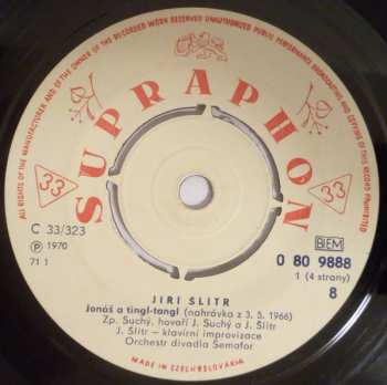 2SP Jiří Šlitr: Jonáš A Tingl-tangl / Ďábel Z Vinohrad / Jonáš A Dr. Matrace