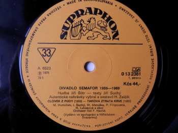 3LP Jiří Suchý & Jiří Šlitr: Divadlo Semafor 1959 - 1969 (1-3)