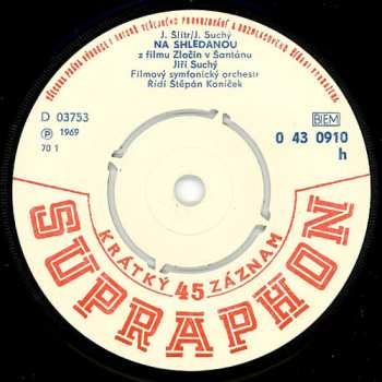 SP Jiří Suchý & Jiří Šlitr: Na Shledanou / Jo, To Jsem Ještě Žil