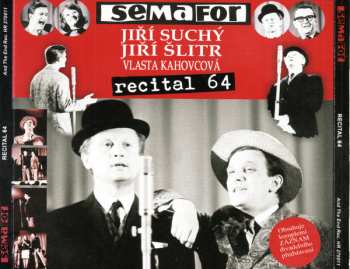 Album Jiří Suchý & Jiří Šlitr: Semafor Recital 64
