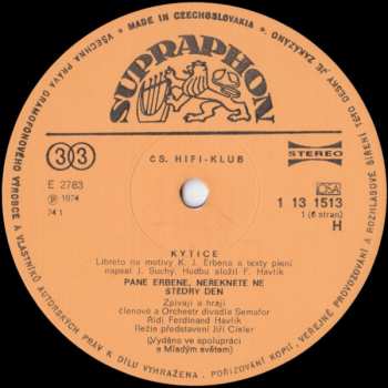 3LP/Dobozkészlet Jiří Suchý: Kytice (3xLP + BOX + BOOKLET)