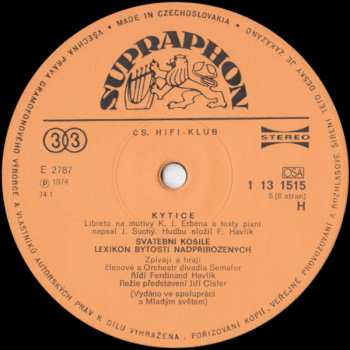 3LP/Dobozkészlet Jiří Suchý: Kytice (3xLP + BOX + BOOKLET)