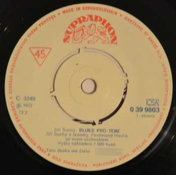 SP Jiří Suchý: Tři Písničky NUM