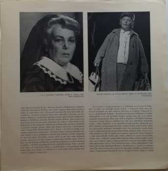 LP Jiřina Šejbalová: Herecký Portrét Jiřiny Šejbalové