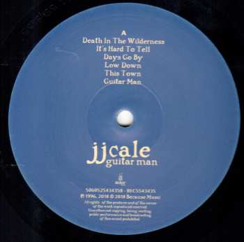 LP/CD J.J. Cale: Guitar Man